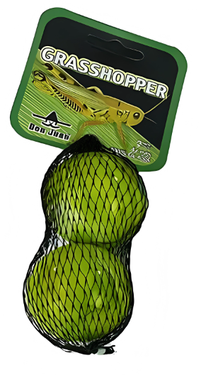 2 Grasshopper knikkers 42mm 4058