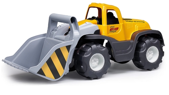 Bulldozer Mega geel / grijs 898