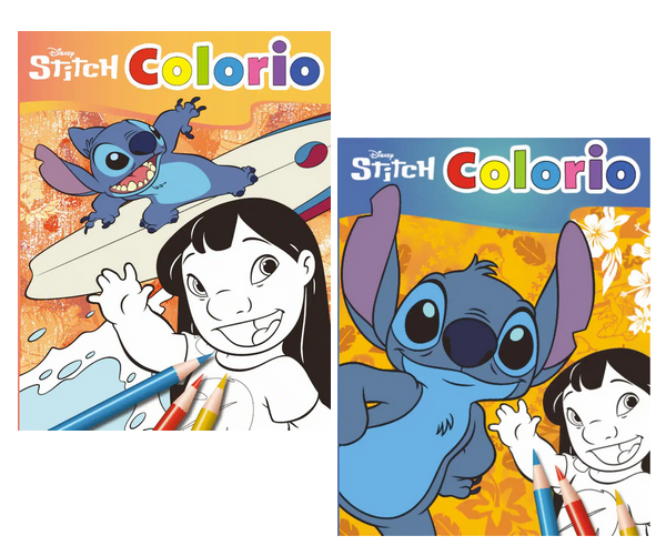 Stitch colorio boek