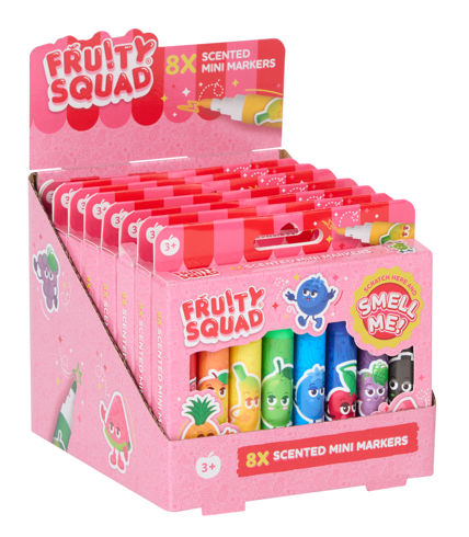 Fruitysquad 8 geur mini stiften FS253002