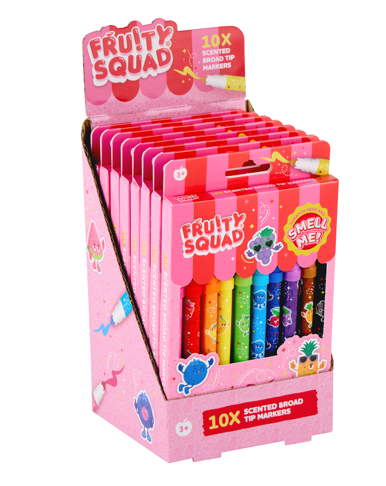 Fruitysquad 10 geur puntsiften FS253026