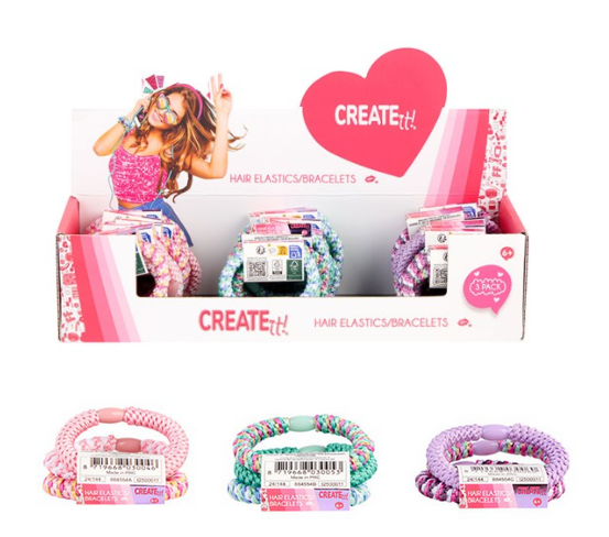 24 x 3 Create it! elastiekjes 884554
