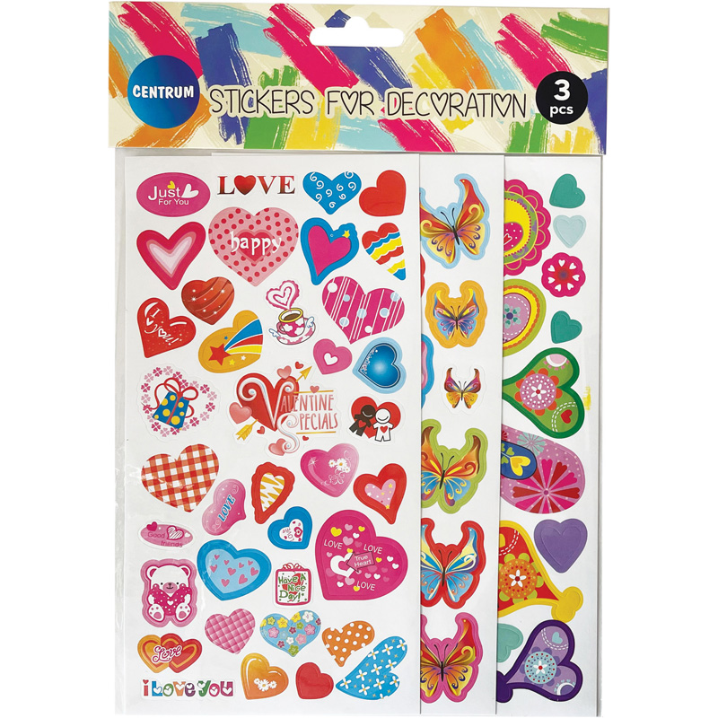 Centrum decoratie stickers 80732