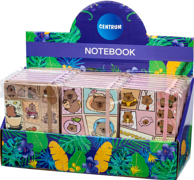 Centrum notitieboek Capybara A6 81361