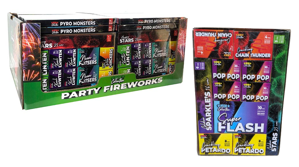 Kindervuurwerk pakket Flash box 4107