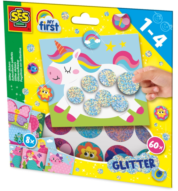 SES my first - glitter stickers 14477
