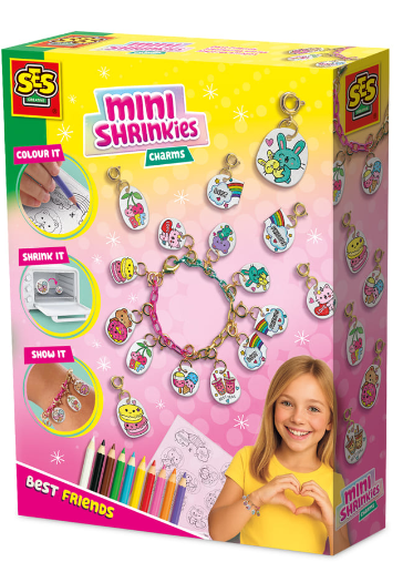 SES mini shrinkies charms friends 14174