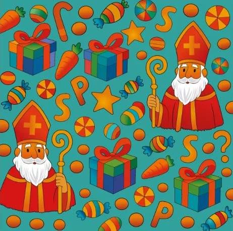 Sint 008 200 luxe zakjes 17x25 cm