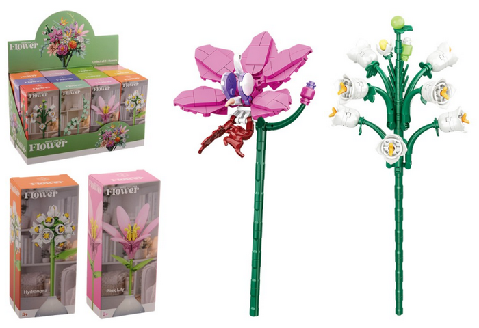 12 Bouw je eigen bloem in doos 24671