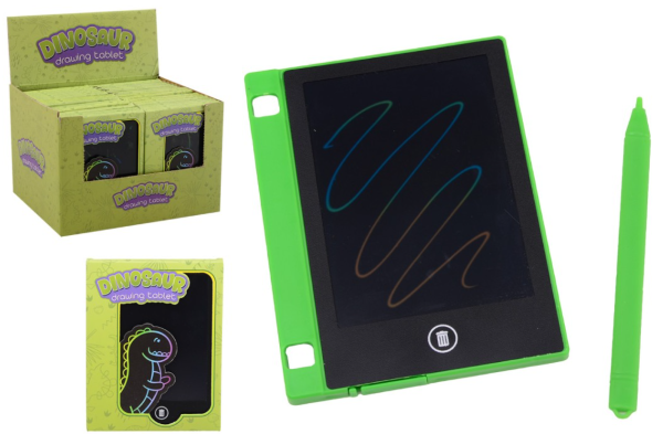 Regenboog dino teken tablet 24573