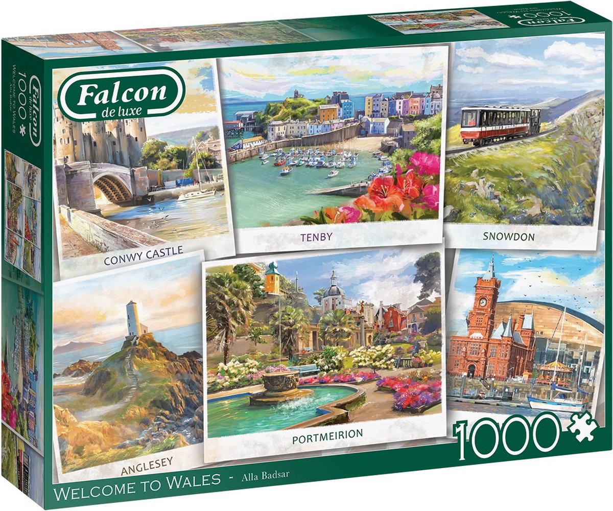 Jumbo puzzel 1000 st. Falcon 11341
