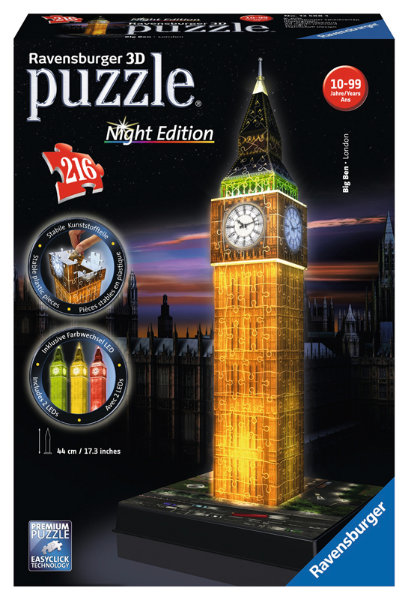 Big Ben Night Edition 3D 125883