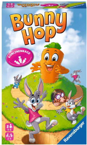 Ravensburger Bunny hop pocketspel