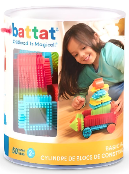 50 Bristle Blocks in drum 3068Z