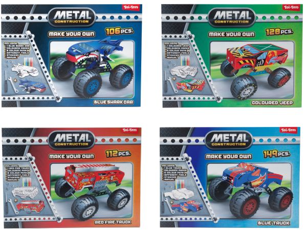 3D constructiemetaal monstertruck 47039Z