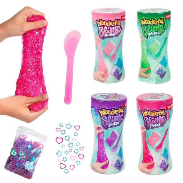 Maak slijm wonderful slime 4 ass. 40126Z