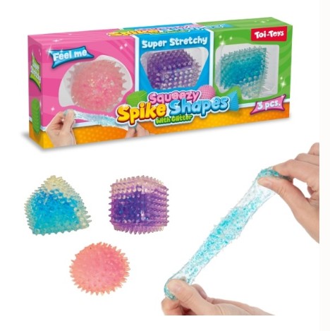 3 Slow Rise glitter vormen in ds 00158A