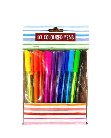 Rainbow 10 kleurenpennen BTS033